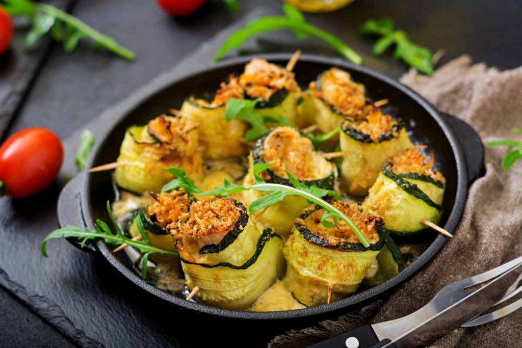 involtini di zucchine al forno