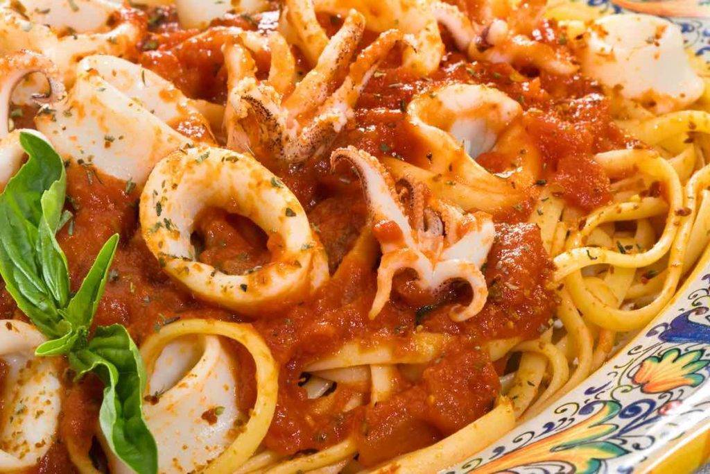 pasta con calamari