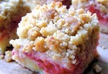 Sbriciolata di ricotta e fragole