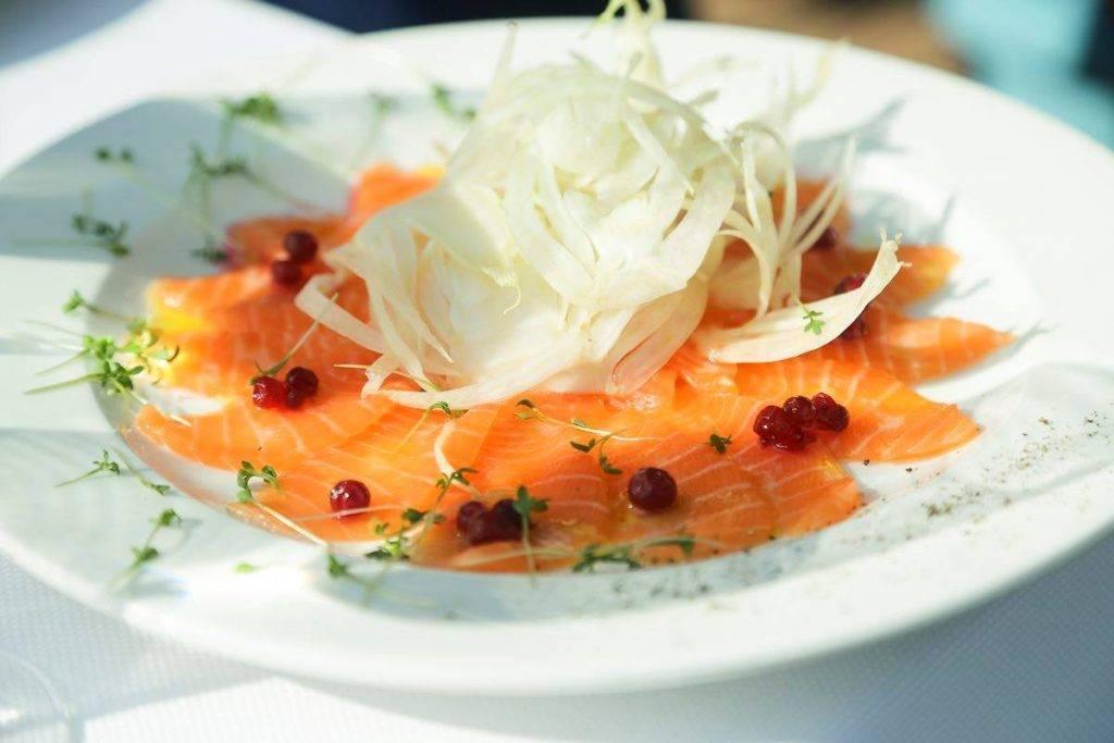 Insalata di Finocchi e Salmone