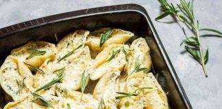 Conchiglioni con Salmone e Zucchine