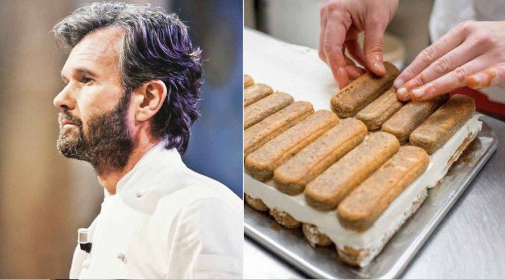 Carlo Cracco " il Tiramisù io lo faccio con la panna". Delirio!