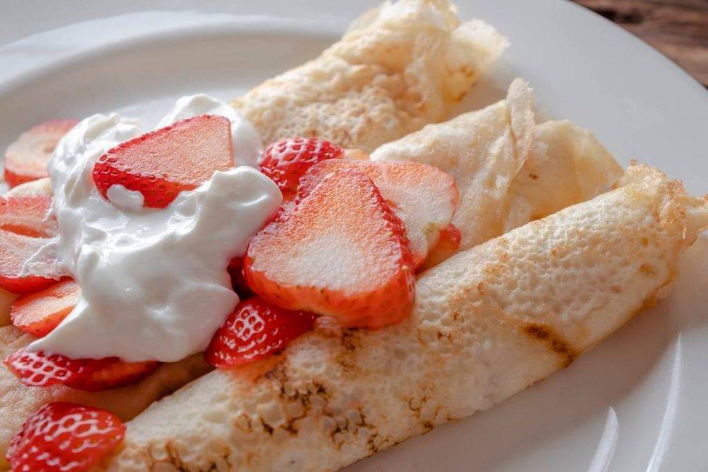 Crepes alle Fragole