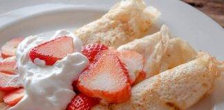 Crepes alle Fragole