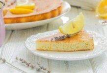 Torta "impossibile" al cocco e limone