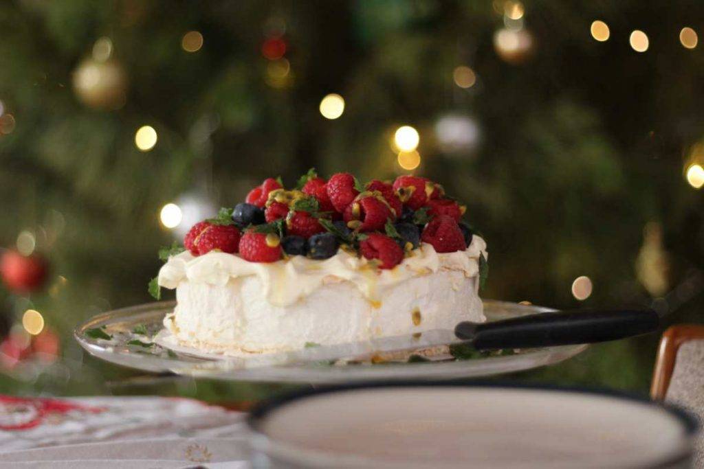 Torta fredda alle meringhe