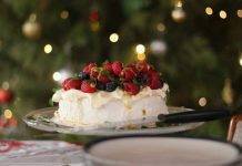 Torta fredda alle meringhe