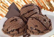 gelato al cioccolato fondente