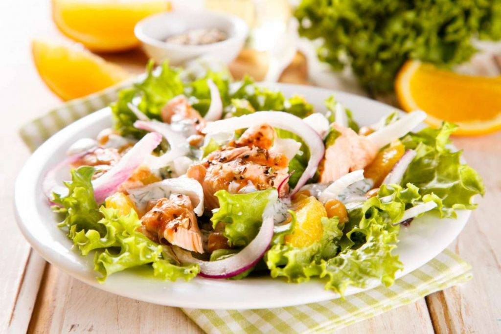 insalata di salmone - ricettasprint.it