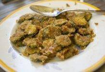 zucchine grigliate, impanate