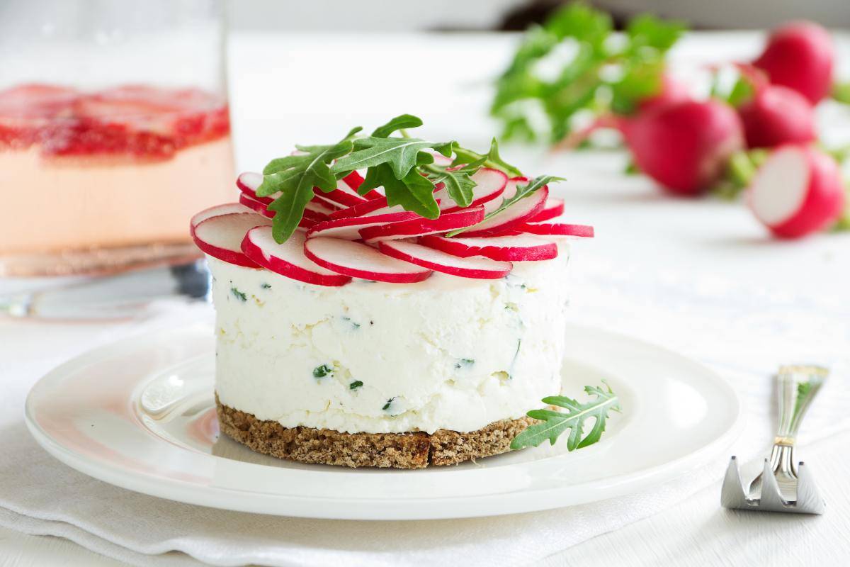 Cheesecake salata veloce - ricettasprint.it