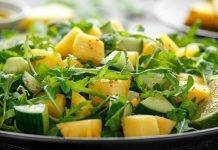 Insalata di Cetrioli, Ananas e Lime