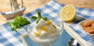 Sorbetto cremoso veloce al limoncello - ricettasprint.it