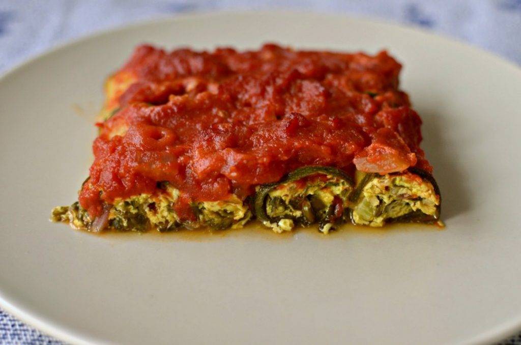 cannelloni di zucchine senza carne