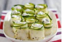 Rotoli di Zucchine con robiola e tonno: una ricetta veloce e saporita Rotoli di zucchine