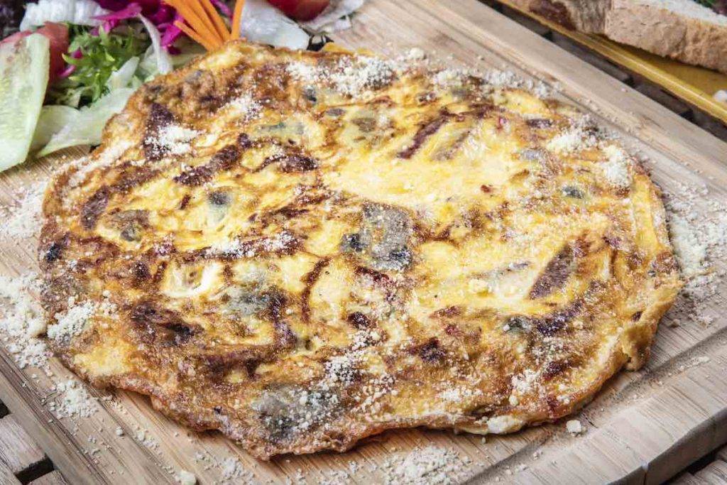 frittata di funghi