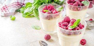 Mousse al cioccolato bianco