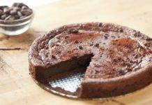 Torta ricotta e nutella