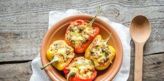 Peperoni ripieni al forno