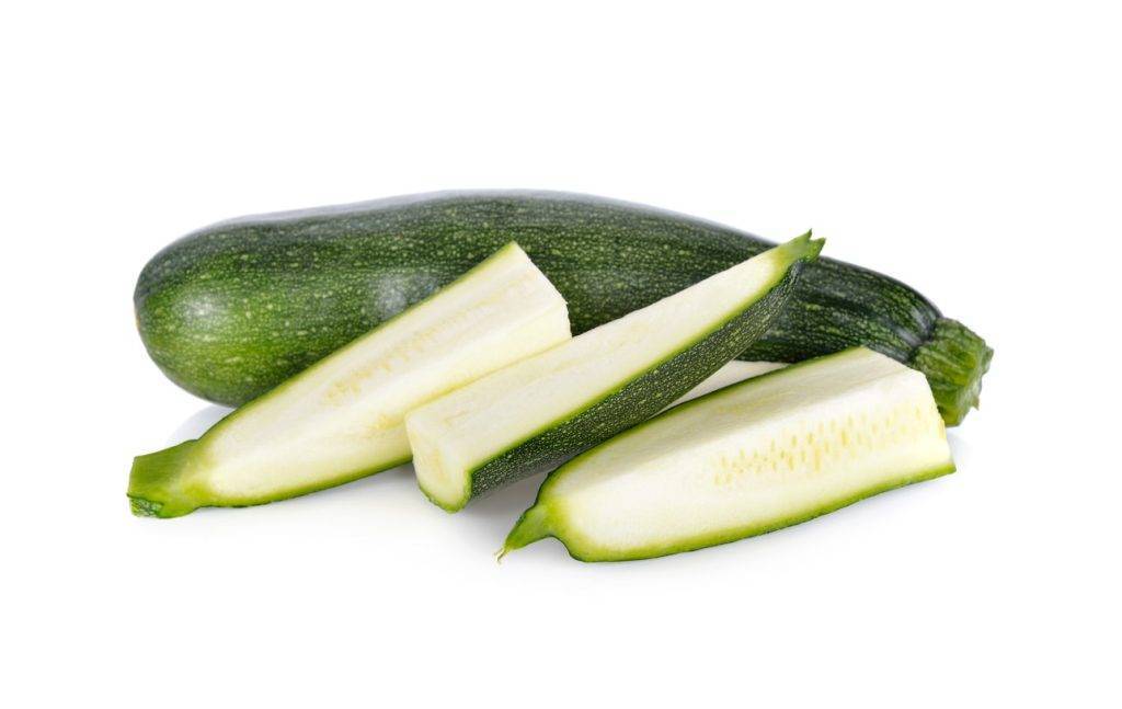 Zucchine tagliate