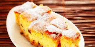 torta al limone con cioccolato