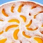 torta di pesche e farro