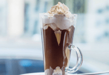 Crema al caffè e nutella in bottiglia