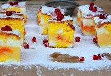 Dolce morbido alle albicocche senza glutine Dolce all'albicocca