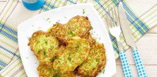 Frittelle di zucchine e robiola