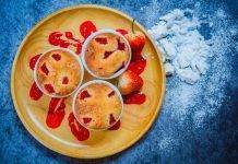 Muffin alle fragole e panna, una vera delizia per il palato!