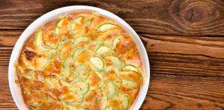 Pasticcio di zucchine e ricotta con prosciutto - ricettasprint.it
