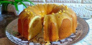 Poke cake al cocco con crema al limone - ricettasprint.it
