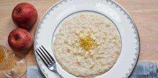 Risotto cremoso alle mele - ricettasprint.it