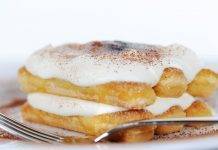 Tiramisù al cioccolato bianco e cannella