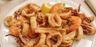 Fritto misto di pesce al forno