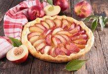 Crostata di Pesche ed Amaretti - Ricettasprint.it