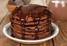 Pancakes cioccolatosi senza Uova al Caffè e Nutella - Ricettasprint.it