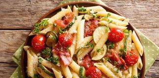 Penne Filanti con Zucchine e Pomodoro