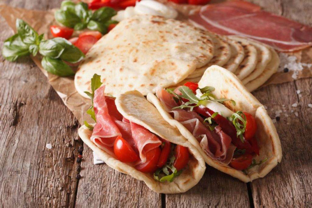 Piadina all'ortolana - Ricettasprint.it