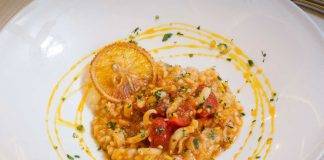 risotto ai calamari e limone - ricettasprint.it