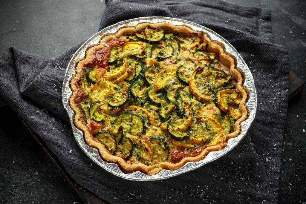 Torta rovesciata con Zucchine, Patate e Tonno - Ricettasprint.it