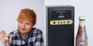 Ed Sheeran ketchup Heinz