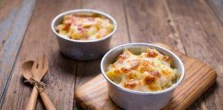 Pasta e patate con provola e prosciutto - ricettasprint.it