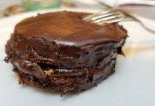 Torta Sacher senza Forno