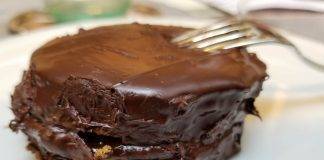 Torta Sacher senza Forno