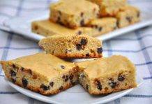 Torta cookie al cocco e Nutella