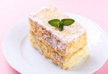 Millefoglie con crema diplomatica