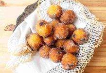 Frittelle alla ricotta e cioccolato