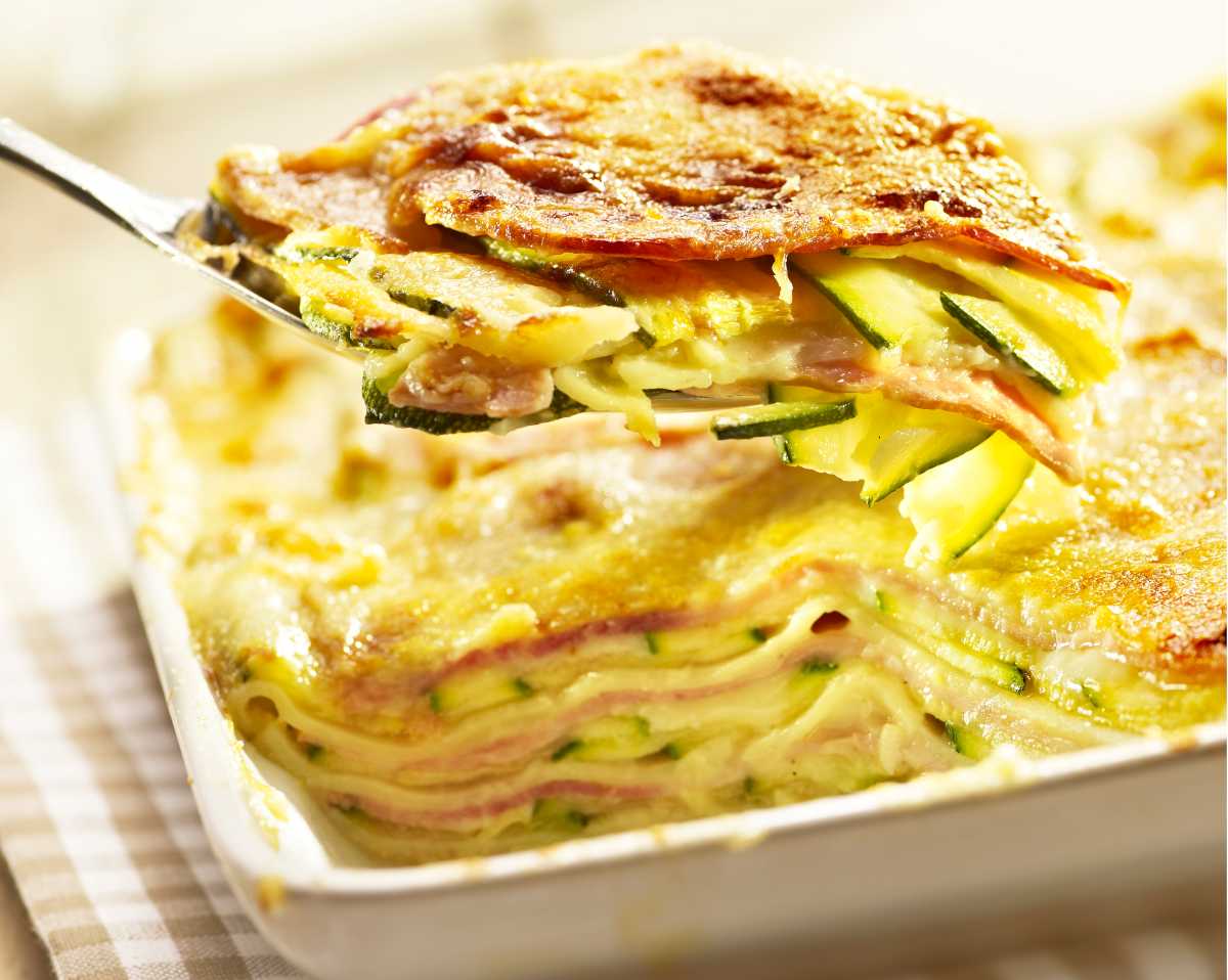 Lasagne Zucchine e Prosciutto, che idea per un pranzo indimenticabile