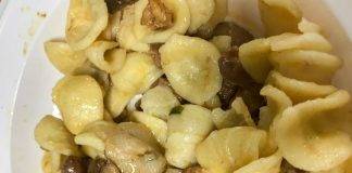 Orecchiette Funghi e Gorgonzola